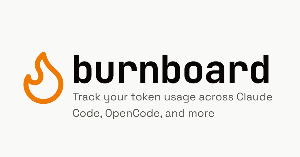 Hacker News 展示：Burnboard – 追蹤與比較您的 AI 編碼助手使用情況